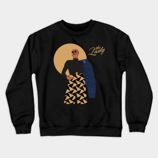 The Lady - Triangle Crewneck Sweatshirt